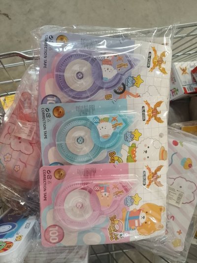 21235#เทปลบคำผิด (จัมโบ้) 12ชิ้น/แพ็ค ราคา 20 บาท