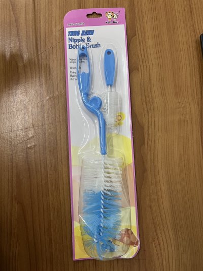 PL-6515#แปรงล้างขวดนม 12ชิ้น/แพ็ค ราคา20บาท