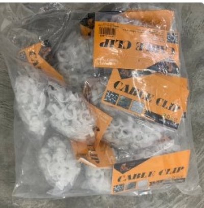 PL-5575#ตัวล็อคสายไฟบรรจุ12ชิ้น/แพ็ค ราคา20/ชิ้น