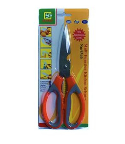 SM604#กรรไกรอเนกประสงค์21ซม. บรรจุ12ชิ้น/แพ็ค ราคา25บาท/ชิ้น