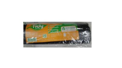 ถุงขยะย่อยสลายไทดี้สีดำแบบม้วน12ใบ30*40 บรรจุ36ม้วน/ห่อ ราคา55บาท/ชิ้น