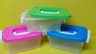 560-3 กล่องหูหิ้ว เดอลุกซ์ จิ๋ว บรรจุ12ชิ้น/แพ็ค ราคา25บาท/ชิ้น