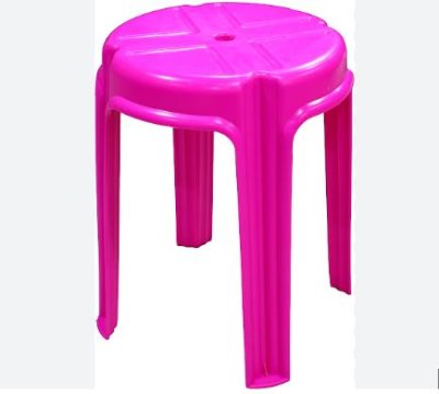 เก้าอี้ท้าวกลม C-19 คละสี