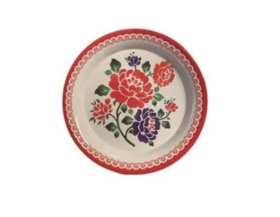 T1714#ถาดกลม 35" 12ชิ้น/แพ็ค ราคา69บาท