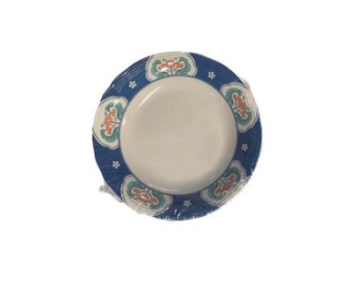 P159#จานลึกขอบจีบ9" 12ชิ้น/แพ็ค ราคา25บาท