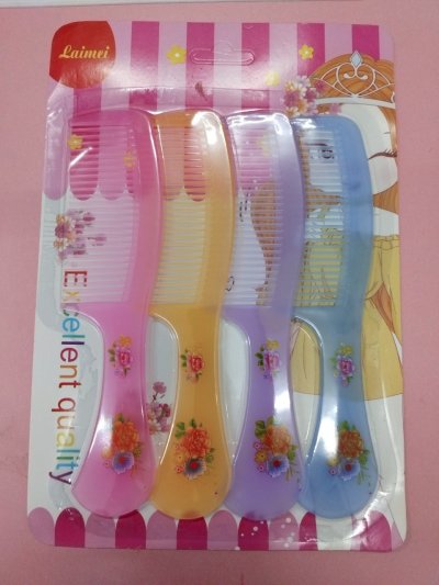 7019-22#หวี 1*4 12ชิ้น/แพ็ค ราคา20บาท