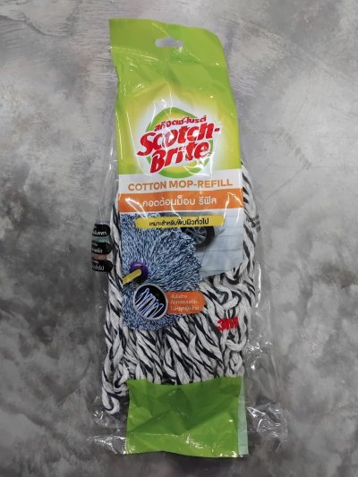 3M รืฟิลคอตต้อนม็อบ 12ชิ้น/แพ็ค ราคา129บาท