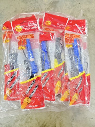 PL-5740#หัวแร้ง 12ชิ้น/ แพ็ค ราคา 25บาท