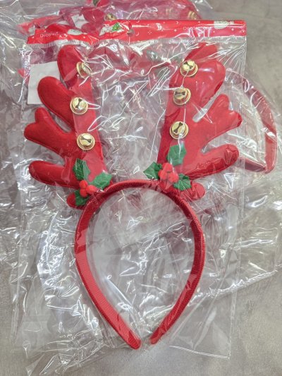 7280#ที่คาดผมเขากวาง 12ชิ้น/ แพ็ค ราคา 20 บาท