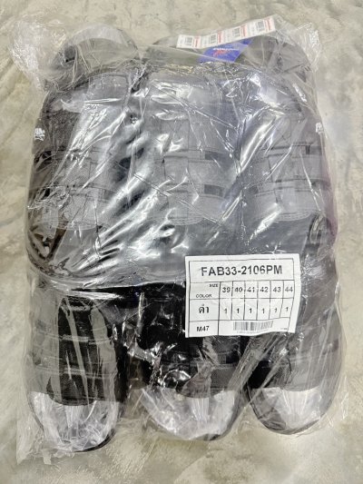 FAB33-2106PM#แตะแอร์โบล์วฉีดติดชายหน้า 3ตอน 12 ชิ้น / โหล ราคา 59 บาท