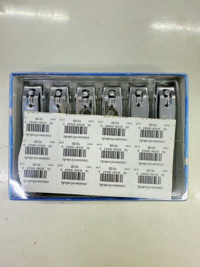 DS6000#กรรไกรตัดเล็บ 12 ชิ้น / โหล ราคา 10 บาท