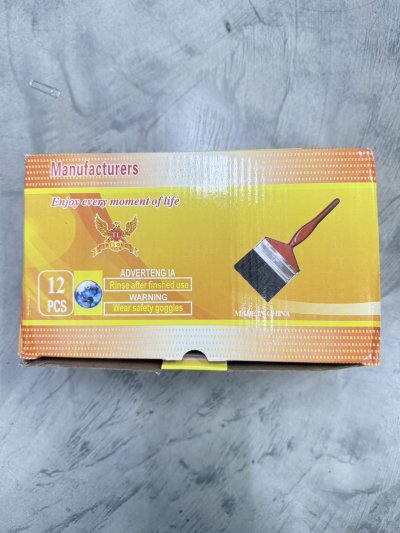 13970#แปรงทาสี 3นิ้ว 6.2M 12 ชิ้น /โหล ราคา 15 บาท
