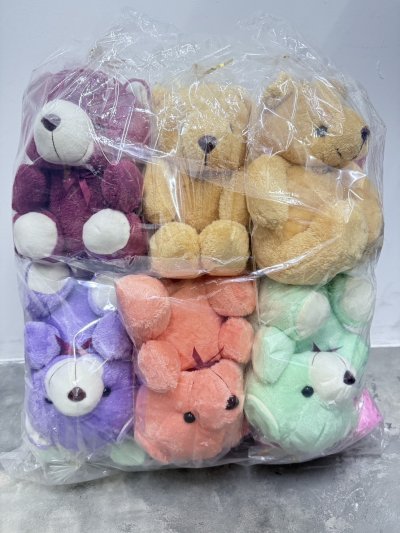 210360#ตุ๊กตาผ้าขนโหลใหญ่001 12ตัว /โหล ราคา 59 บาท