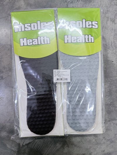 18617#พื้นรองเท้า 12 ชิ้น /โหล ราคา 15 บาท