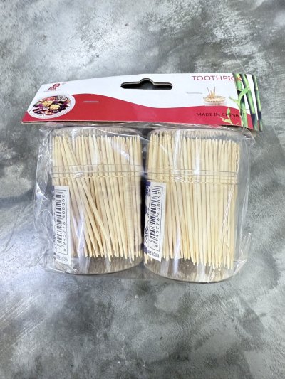 PL-8467#ไม้จิ้มฟัน 1*2 12 ชิ้น /โหล ราคา 20 บาท