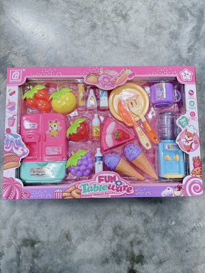 501007#ชุดครัวฟาสฟู้ดคละแบบกล่องA9293/A9297