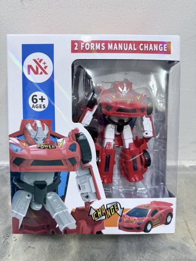 511025#หุ่นแปลงรถกล่องคละแบบ8118Y