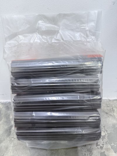 TAF8B50#หลอดงอน้ำตาล 8มิล 100g. ตราช้าง 5ชิ้น /แพ็ค ราคา 11 บาท