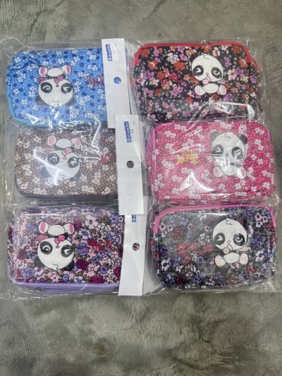 LY-73501#กระเป๋าตังค์ 3 ซิป คละสี 12 ชิ้น /โหล ราคา20 บาท