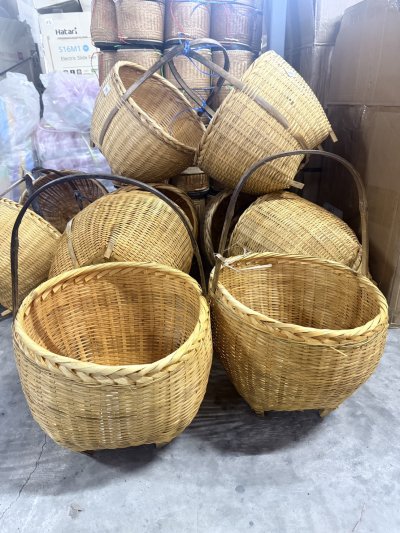 ตะกร้าไม้ไผ่เล็ก