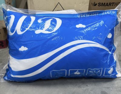 หมอนหนุนขาวถุง WD