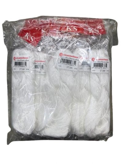 KCC-12#ด้ายไนล่อน เบอร์6 12 ชิ้น /โหล ราคา 17 บาท