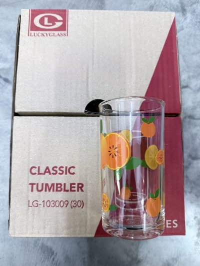 103009#แก้วพิมพ์ลาย 4สี 9oz.