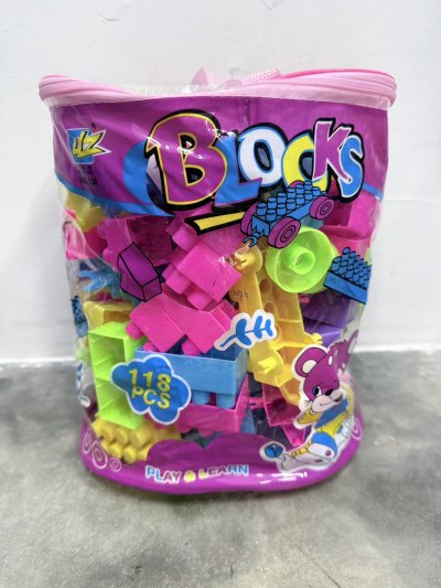 SK5258#ตัวต่อถุง 118PCS/130