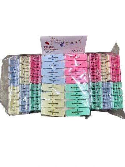 17132#ที่หนีบผ้าพลาสติก 16PCS 12 ชิ้น /โหล ราคา20 บาท