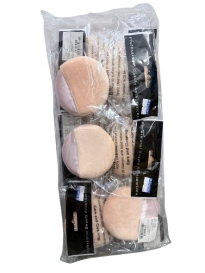 LY-85532#พัฟแต่งหน้า 12 ชิ้น /โหล ราคา12 บาท