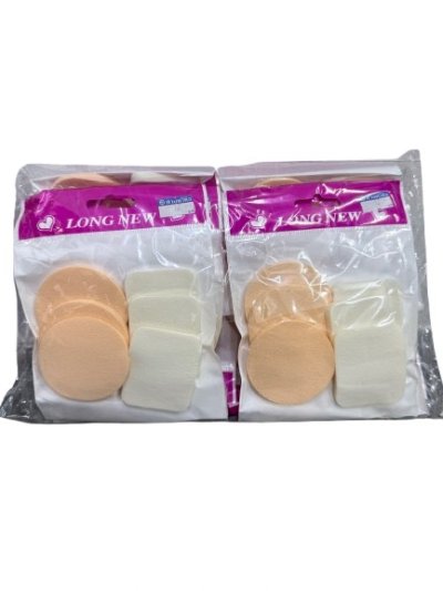 LY-85531#พัฟแต่งหน้า 1*6pcs. 12 ชิ้น /โหล ราคา12 บาท