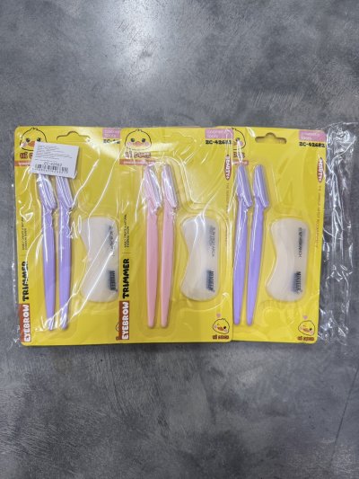 42682#GM-85065มีดกันคิ้ว 12 ชิ้น /โหล ราคา 20 บาท