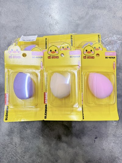 42715#พัฟแต่งหน้า 12 ชิ้น /โหล ราคา 20 บาท