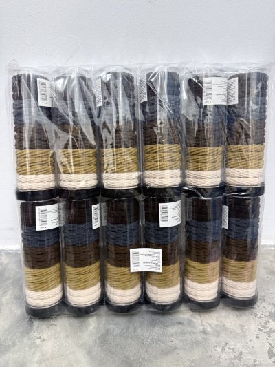 66007#ยางรัดผมคละสี 15 pcs. 12 ชิ้น /โหล ราคา 15 บาท