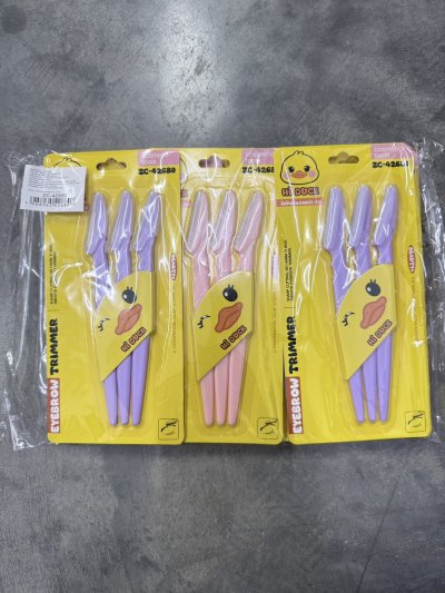 42680#GM-85123 มีดกันคิ้ว 12 ชิ้น /โหล ราคา 20 บาท