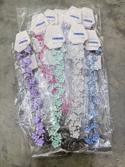 LY-82638#สร้อยคอลูกปัด คละแบบ 12 ชิ้น /โหล ราคา 15 บาท