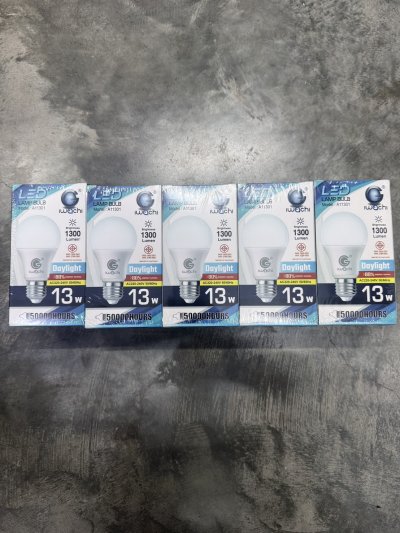 IBB01049#หลอดปิงปอง IWC BULB A11301 13W WH 5 ชิ้น /แพ็ค   ราคา 25 บาท