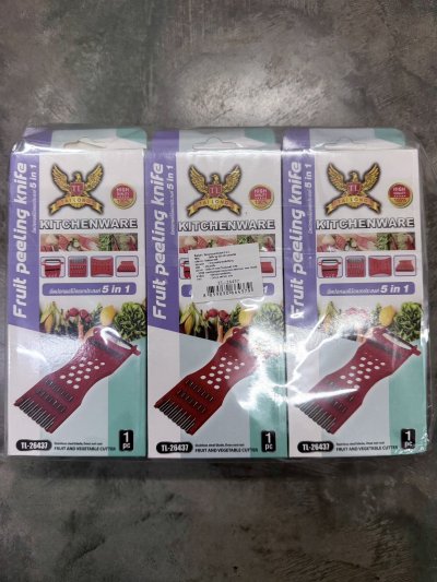 26437#มีดสไลด์อเนกประสงค์ 12 ชิ้น /โหล ราคา 15 บาท