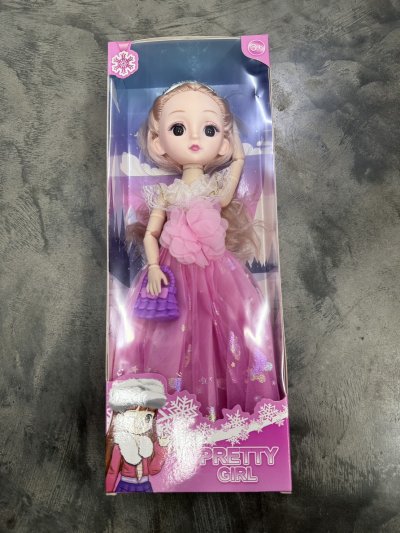 1836B-8#ตุ๊กตาแฟชั่นแขนขาดัดได้กล่อง