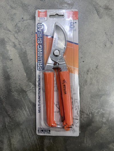 DS16084A#กรรไกรตัดกิ่งปากโค้ง 8นิ้ว