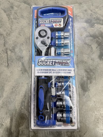 DS17084#ชุดประแจบล็อก 12ชิ้น