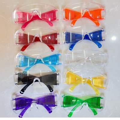 H-113#แว่นกันน้ำแบบใส 12 ชิ้น /โหล ราคา15 บาท