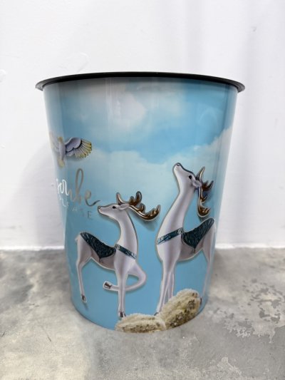 19016#ถังขยะ 12 ชิ้น /โหล ราคา 20 บาท