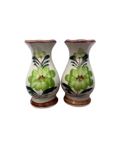 แจกันขนาด 5นิ้วลายดอกไม้ คละสี/ชิ้น