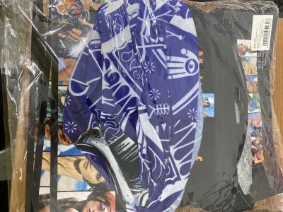 T55462#ผ้าบัฟคละลาย บรรจุ12ชิ้น/แพ็ค ราคา20/ชิ้น