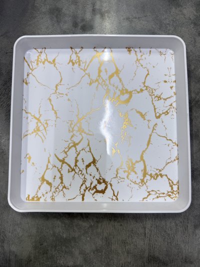 26495#ถาดพลาสติกสี่เหลี่ยม 43855   12 ชิ้น /โหล ราคา 20 บาท