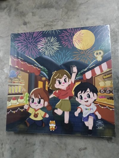 โต๊ะขาพลาสติก 30x30 -XL-