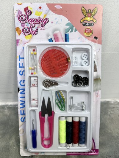 14113#ชุดเข็มเย็บผ้า 12 ชิ้น /โหล ราคา 20 บาท