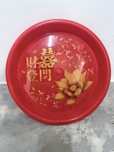 8605#ถาดแดงตรุษจีน