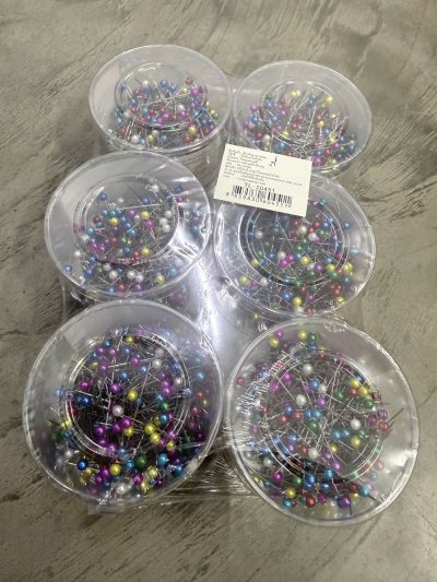 20451#เข็มหมุด 12 ชิ้น /โหล ราคา 20 บาท